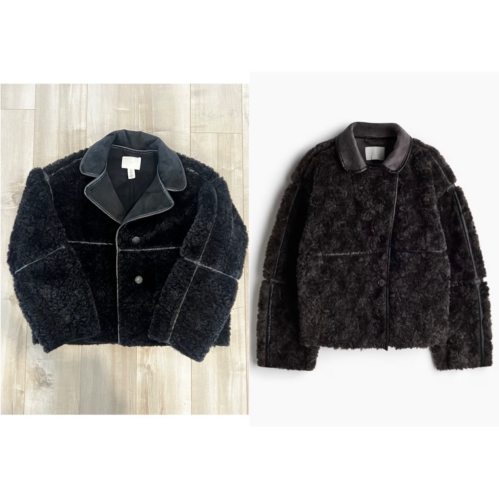 H&M teddy fleece jacket (grandeur/size S)